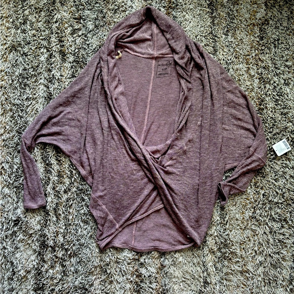Free People off the shoulder wrap.
